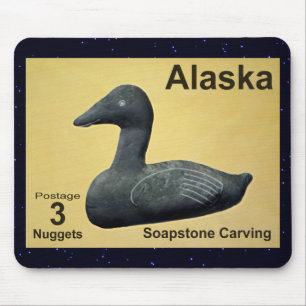 Mousepad Soapstone Eider Duck