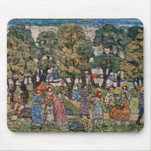 Mousepad Sob as Árvores de Maurice Prendergast, Belas Arte