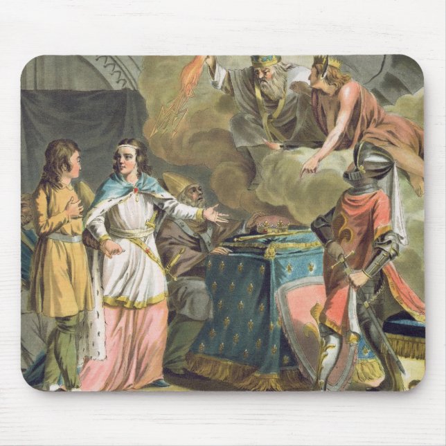 Mousepad Sob Philippe le Bel (1268-1312) o estado de laço (Frente)