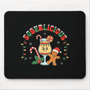 Mousepad Soberlicious Sóbrio Divertido Sobriedade Recuperaç