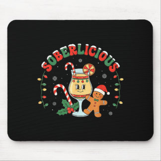 Mousepad Soberlicious Sóbrio Divertido Sobriedade Recuperaç
