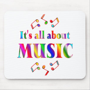 Mousepad Sobre a música