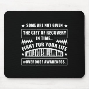 Mousepad Sobredosagem Advertência ao Sobrevivente do Vício