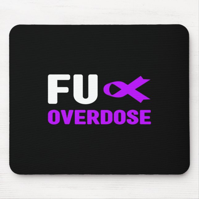 Mousepad Sobredosagem de Fu - Sensibilização do Vício3 (Frente)