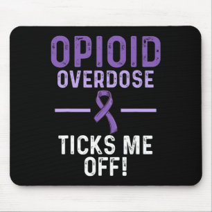 Mousepad Sobredosagem de opióides Sobrevivência do Guerreir