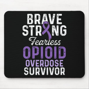 Mousepad Sobredosagem de opióides Sobrevivência do Guerreir