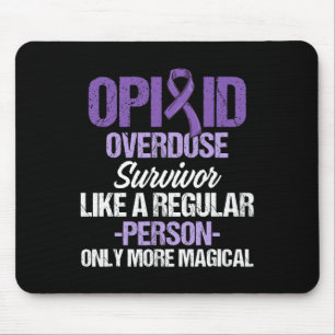Mousepad Sobredosagem de opióides Sobrevivência do Guerreir