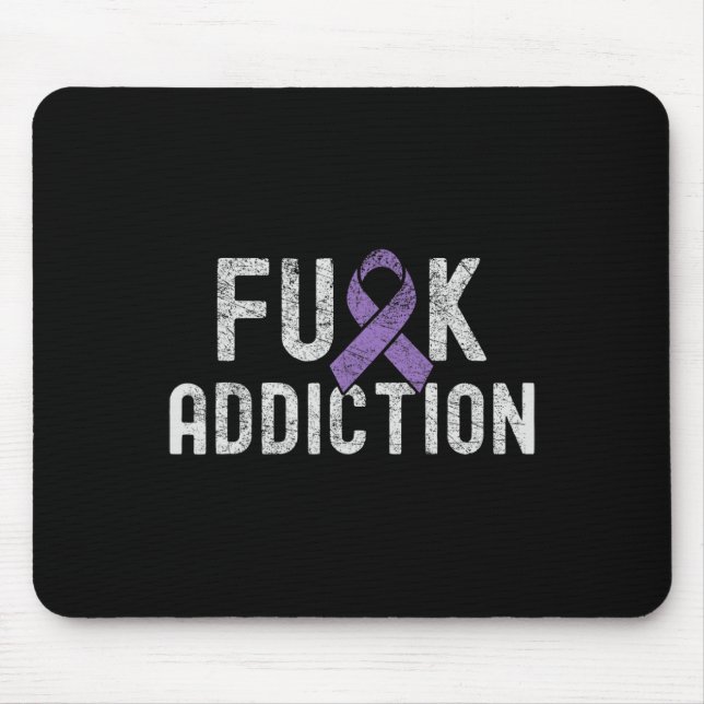 Mousepad Sobredosagem do Vício de Fita Roxa 1 (Frente)