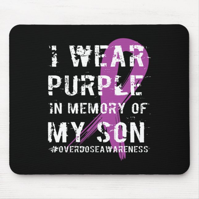 Mousepad Sobredosagem Memória de Sensibilização de Son Purp (Frente)
