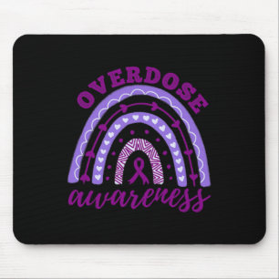 Mousepad Sobredosagem Mês de Consciência Arco-Íris