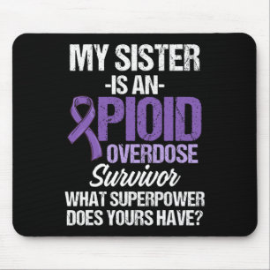 Mousepad Sobredosagem Opióide Sobrevivência do Guerreiro 16