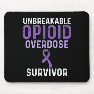 Mousepad Sobredosagem Opióide Sobrevivência do Guerreiro 19