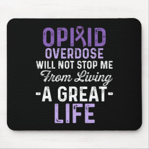 Mousepad Sobredosagem Opióide Sobrevivência do Guerreiro 65