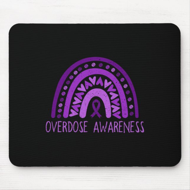 Mousepad Sobredosagem Rainbow Drug Vício Recovery Puro Ri (Frente)