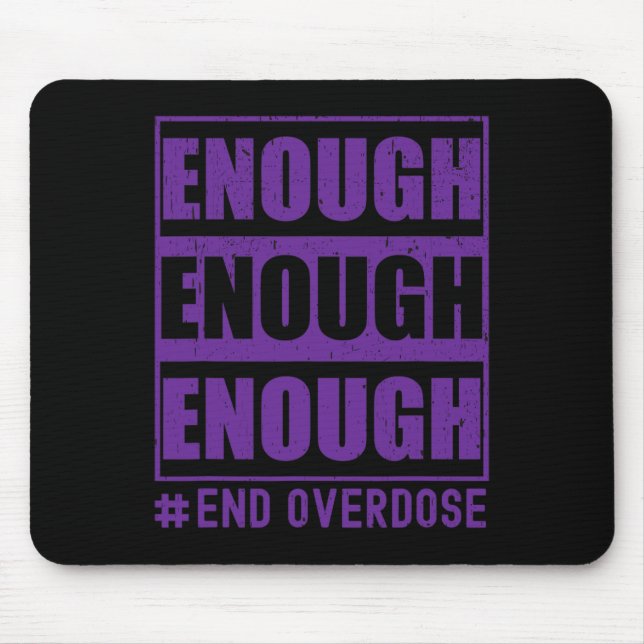 Mousepad Sobredosagem Sensibilização suficiente para a sobr (Frente)