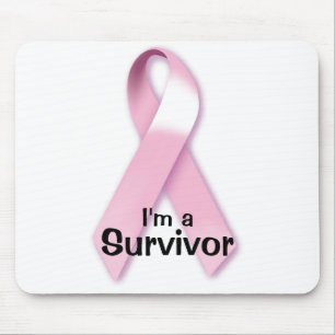 Mousepad Sobrevivência do Câncer da Mama