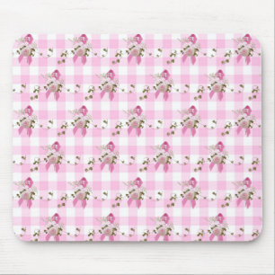 Mousepad Sobrevivência do Câncer da Mama em Fita Rosa