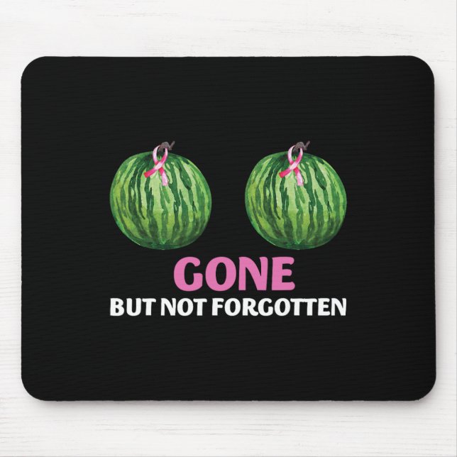 Mousepad Sobrevivência Do Câncer Da Mama Mastectomia Foi Em (Frente)