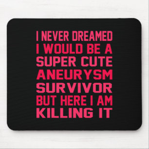 Mousepad Sobrevivência em Sobrevivência em Cérebros Bons Su