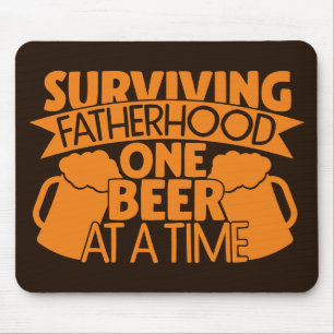 Mousepad Sobrevivendo À Fatria Uma Cerveja De Cada Vez