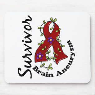 Mousepad Sobrevivente 15 do aneurisma do cérebro