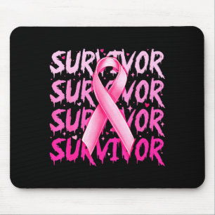 Mousepad Sobrevivente ao Câncer de Mama Nk Fita Câncer de M