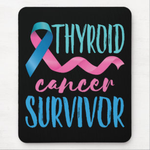 Mousepad Sobrevivente de câncer da tiroide