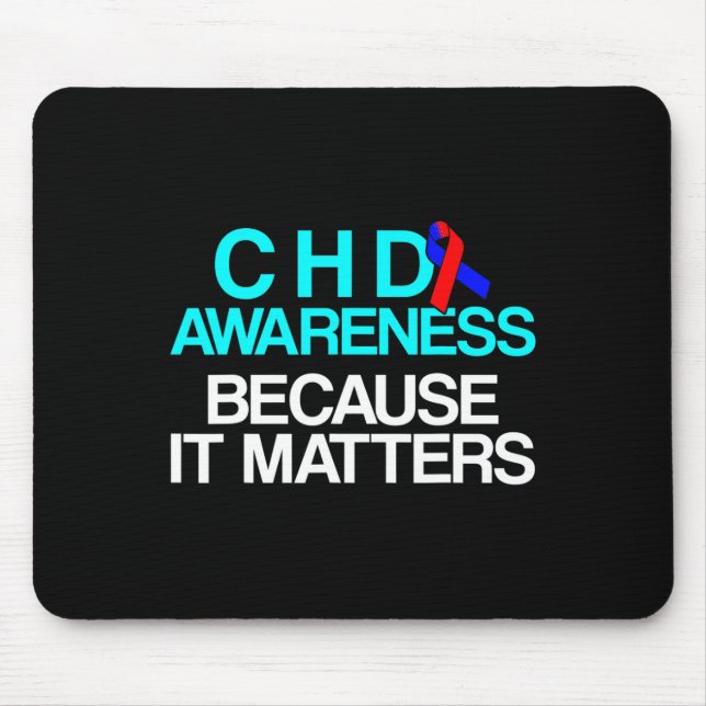 Mousepad Sobrevivente de Defeito de Doença Cardíaca Congêni (Frente)