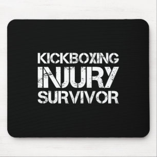 Mousepad Sobrevivente de Lesão de Kickboxing