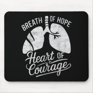 Mousepad Sobrevivente de Pulmão Colapsado Doença Pulmonar P