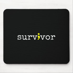 Mousepad Sobrevivente de Recuperação do Símbolo de Suporte 