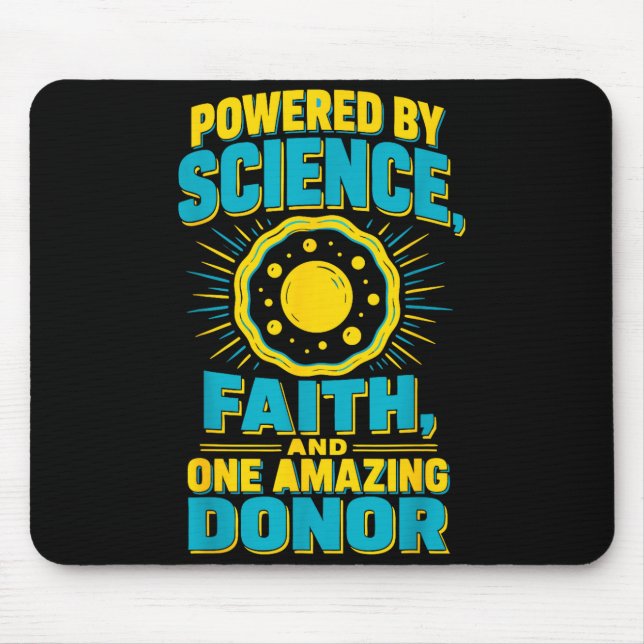 Mousepad sobrevivente de transplante de células-tronco doad (Frente)