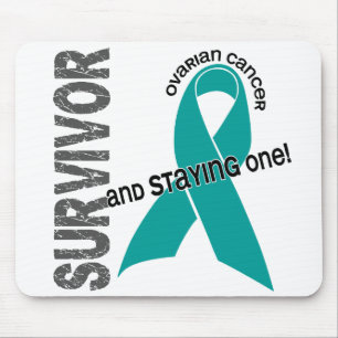 Mousepad Sobrevivente do câncer de ovário