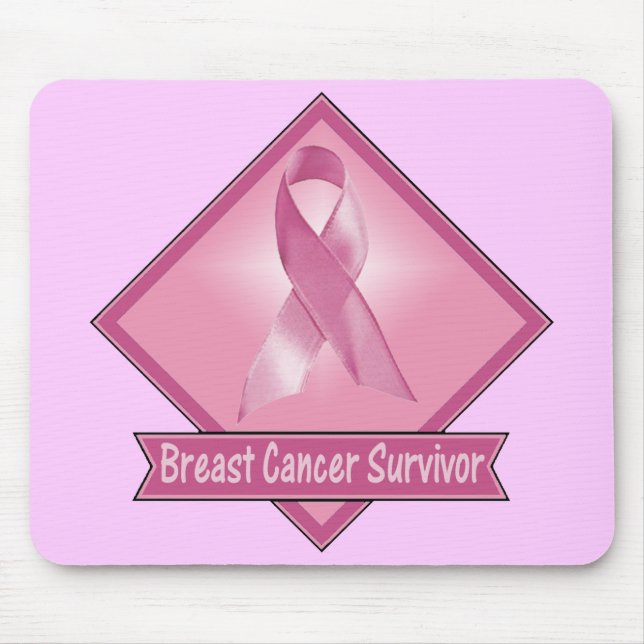 Mousepad - sobrevivente do cancro da mama (Frente)