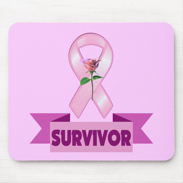 Mousepad - sobrevivente do cancro da mama (Frente)