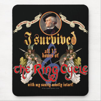 Mousepad Sobrevivente do ciclo do anel