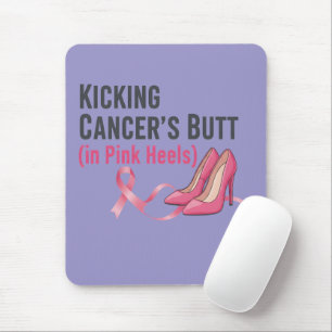 Mousepad Sobrevivente Sassy Derrubando o Câncer com Saltos