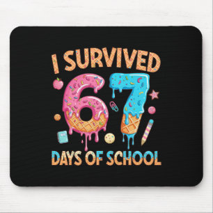 Mousepad Sobrevivi 67 Dias De Escola Engraçado 67 Professor