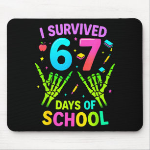 Mousepad Sobrevivi 67 Dias De Escola Piada Meme Professor
