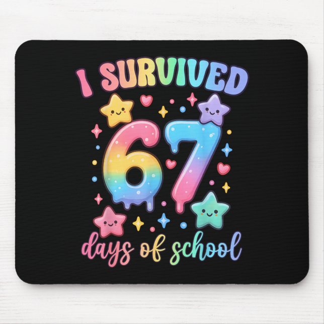 Mousepad Sobrevivi 67 Dias De Professores Alunos Escola Sei (Frente)