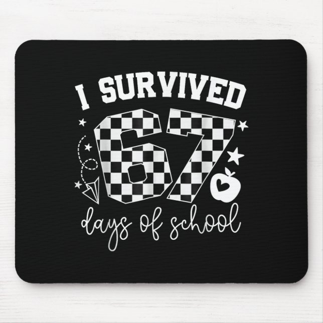 Mousepad Sobrevivi 67 Dias De Professores Alunos Seis (Frente)