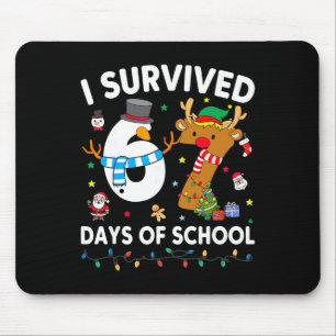 Mousepad Sobrevivi a 67 Dias De Escola Piada Engraçada Seis