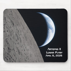 Mousepad Sobrevoo Lunar Artemis II