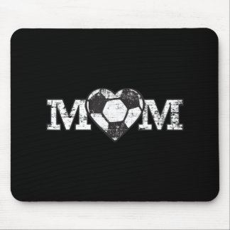 Mousepad Soccer Mãe Coração Simples Ventilador