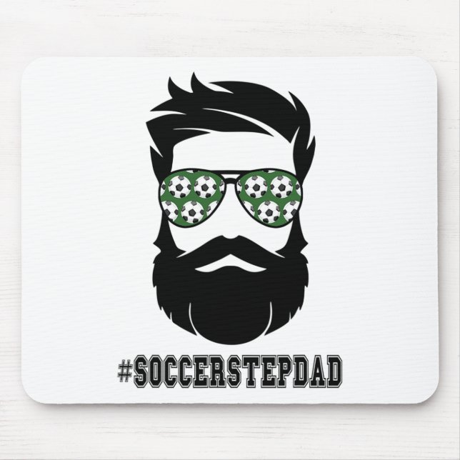 Mousepad Soccer Stepdad Com Pai Da Barba Passo Padre Ste (Frente)