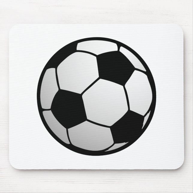 Mousepad SoccerBall feito sob encomenda para equipes de (Frente)
