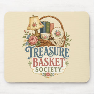 Mousepad Sociedade da Cesta do Tesouro Cottagecore