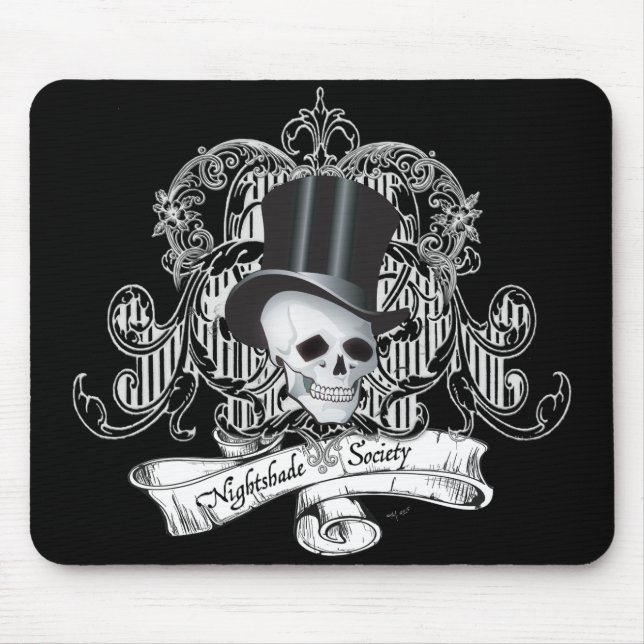 Mousepad Sociedade de Sombras (cores escuras) (Frente)