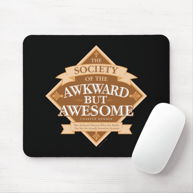 Mousepad Sociedade do Pad Incrível Mas Incrível do Mouse (Com mouse)