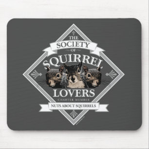 Mousepad Sociedade dos Amantes de Esquilo - Rato de esquilo